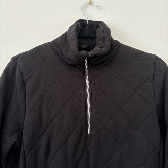 Lululemon Forever Warm Pullover Quilted Black 4 - Picture 2 of 8